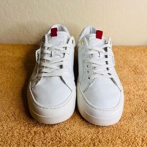 Levi's Men's 519-XX-Essential Sneakers Low Top White Mono Men’s Size 10.5